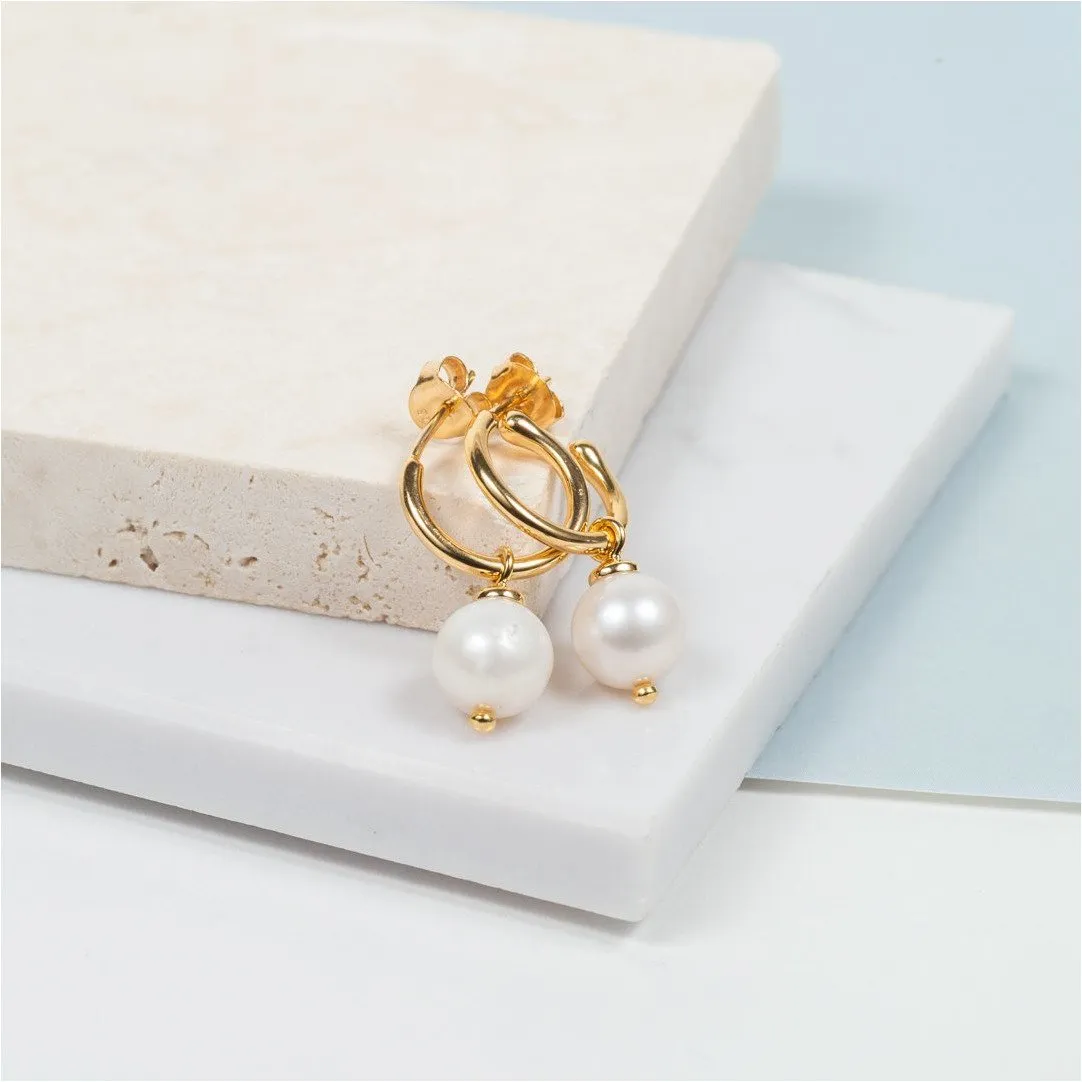 Manhattan Gold & Pearl Interchangeable Drops
