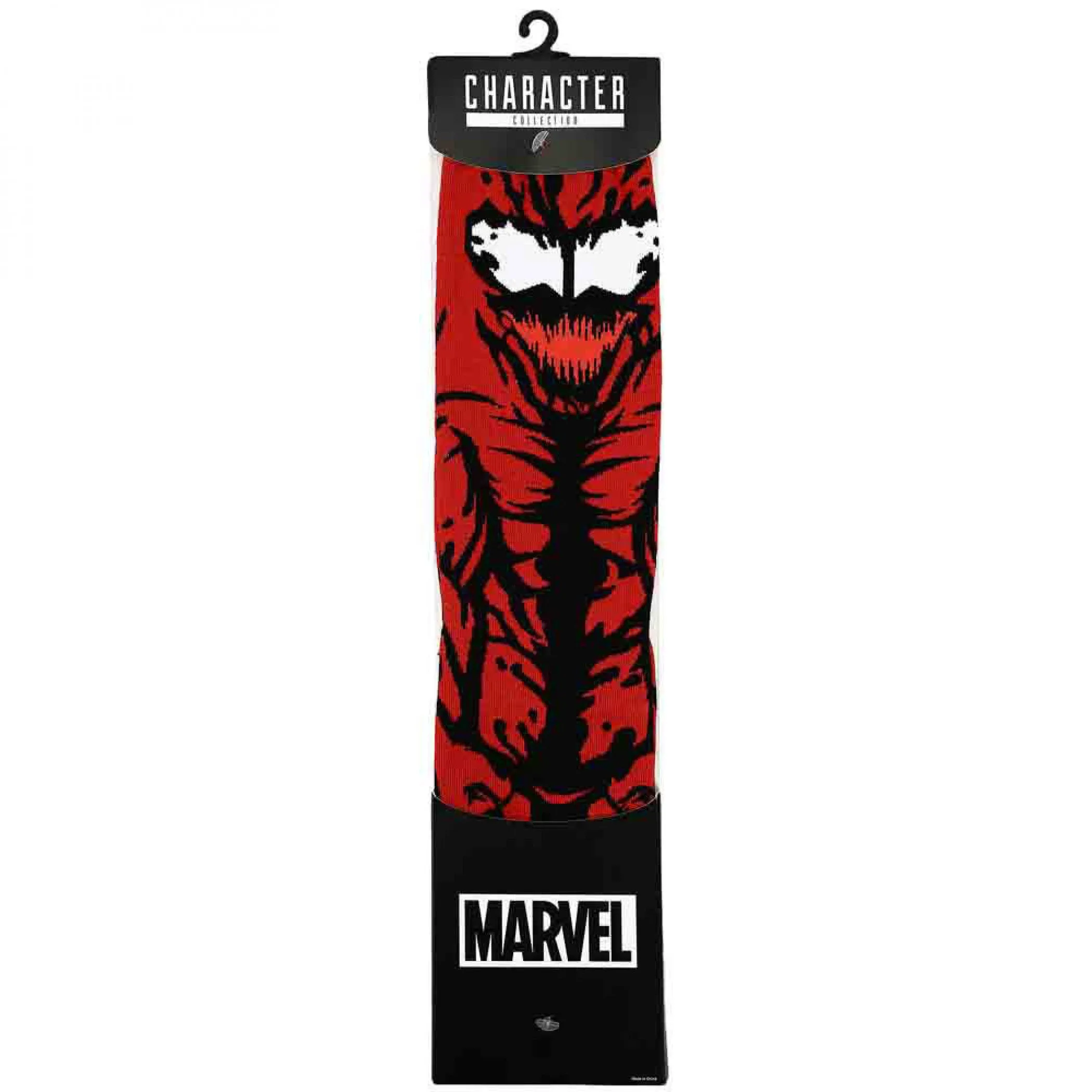 Marvel Comics Carnage 360 Character Crew Socks