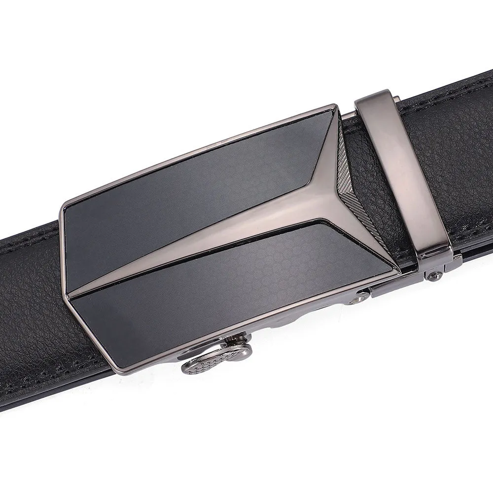 Men's Belt Men's Automatic Buckle Belt