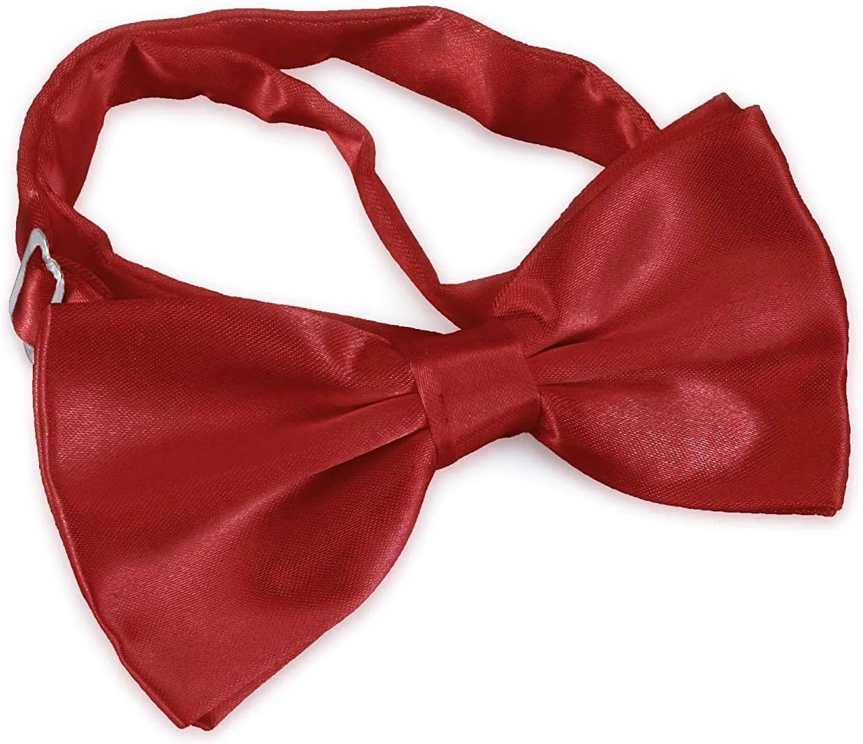 Men's Bowties Formal Satin Solid - 6/12 Pack Bow Ties Pre-tied Adjustable Ties for Men Many Colors Option in bulk