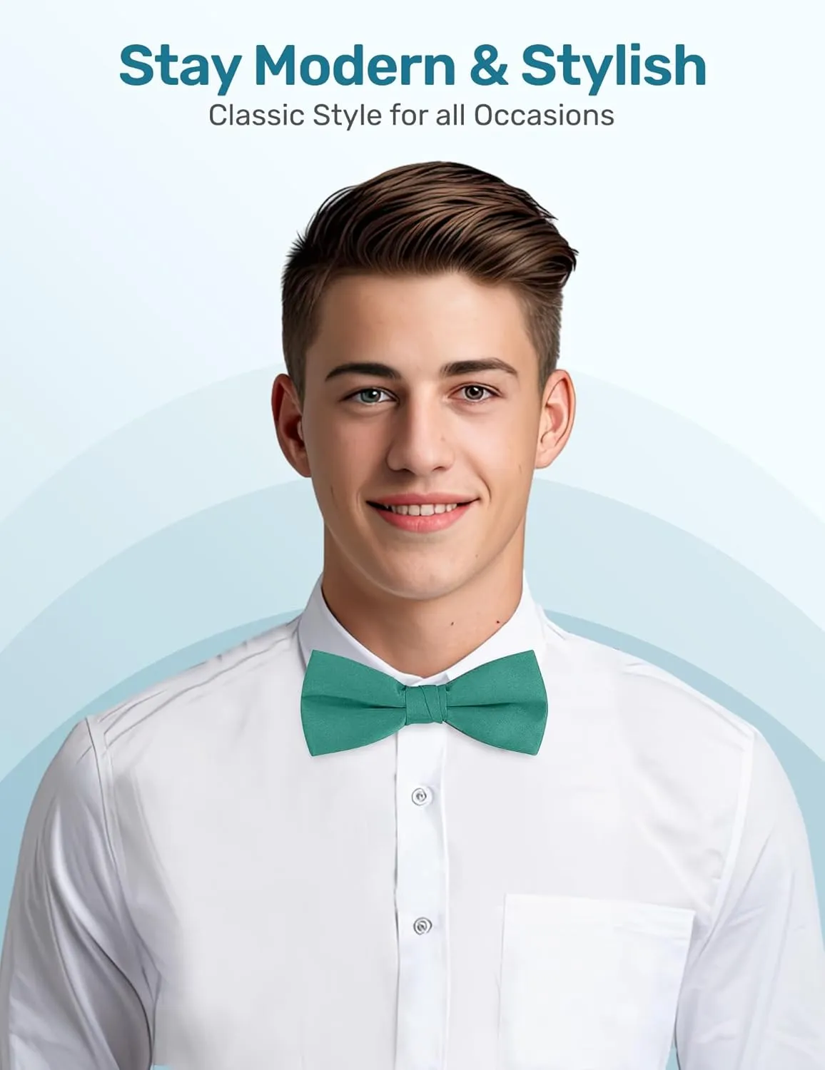 Men's Classic Pre-Tied Formal Tuxedo Bow Tie - S.H Churchill