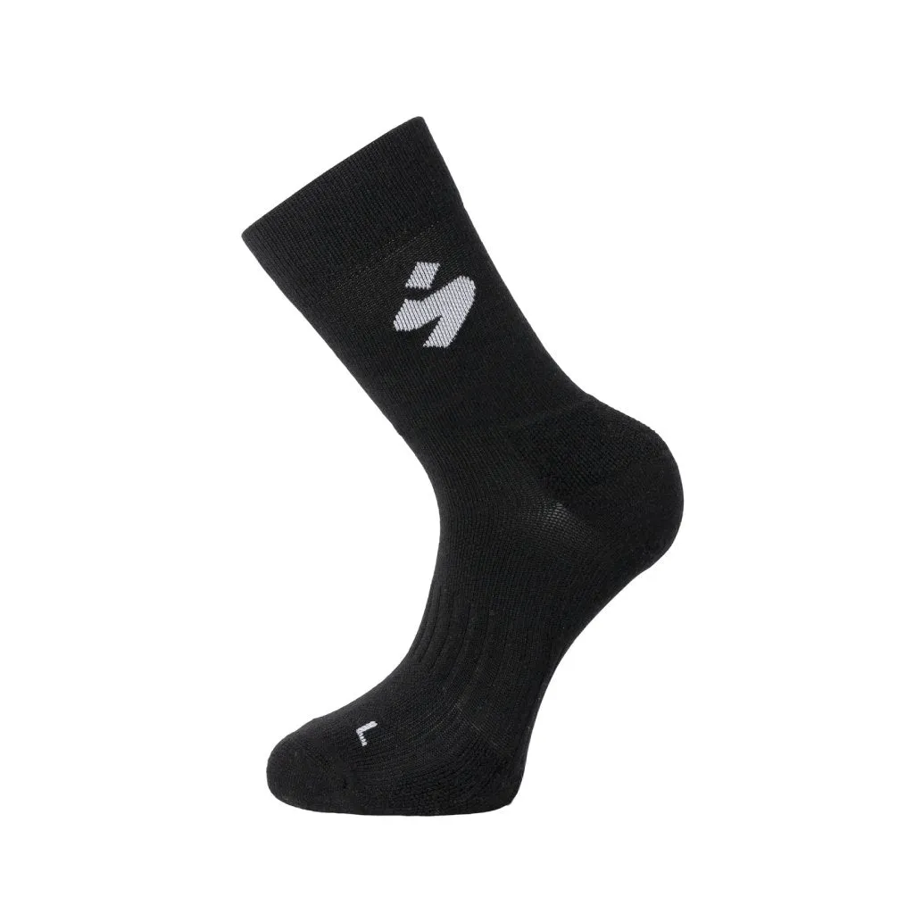 Merino Socks Sweet Protection Mens Hunter - Black/Snow White