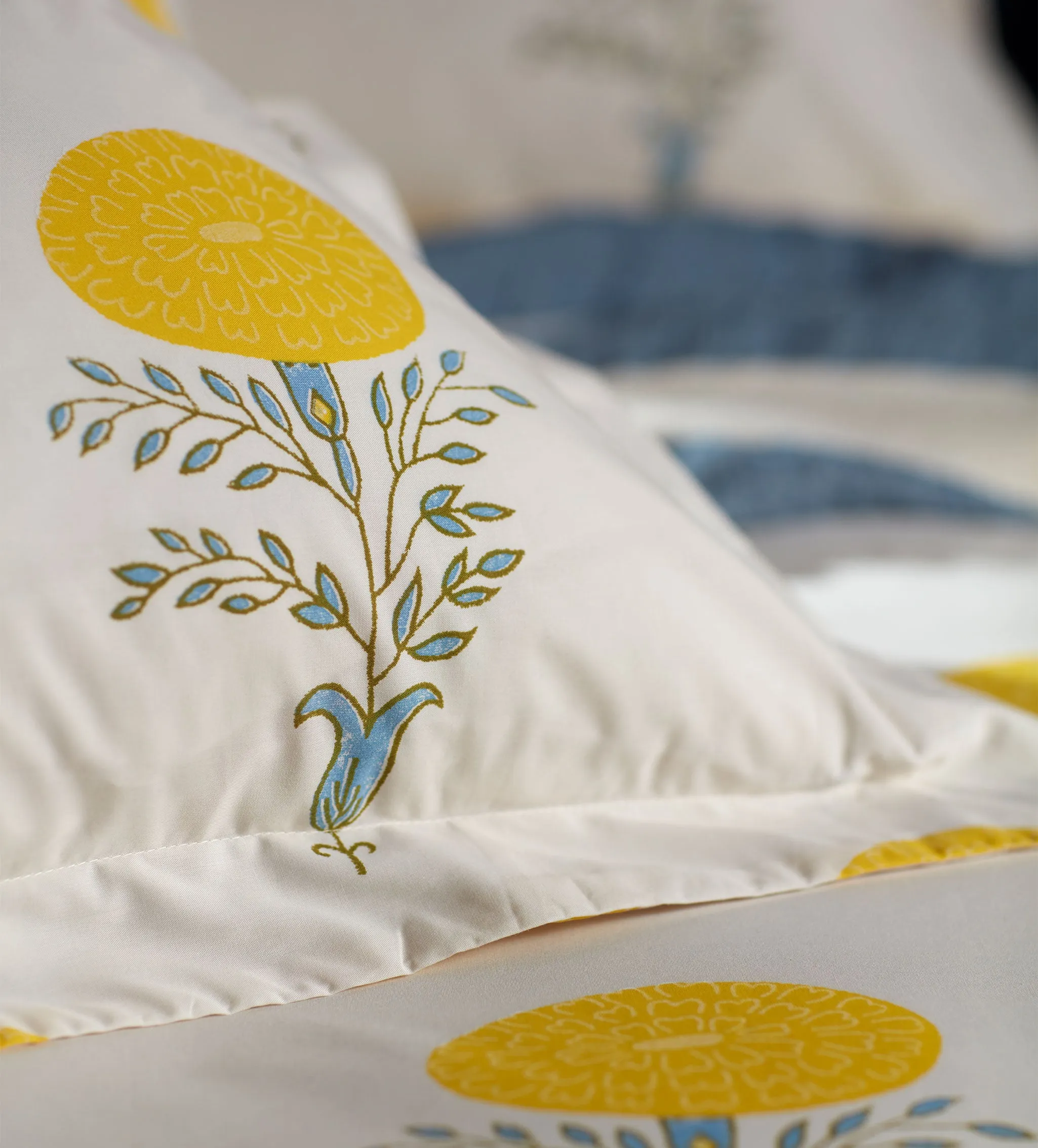 Molly Mahon Marigold 100% Cotton Oxford Pillowcase
