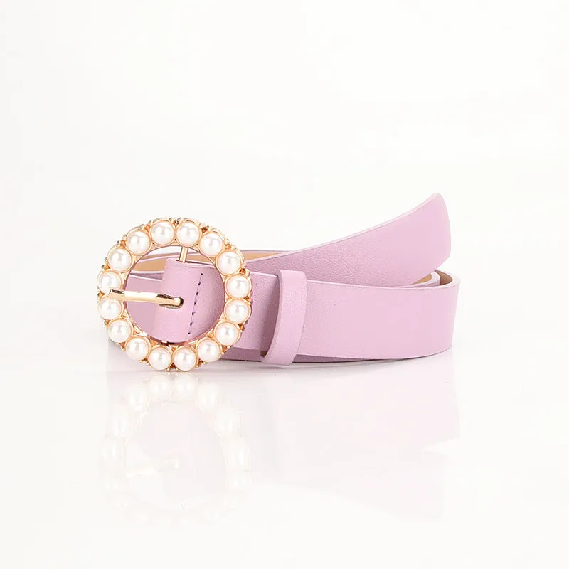 Multicolor Cute Wild Girls' Belt Dress Decoration Belt Jeans Strap