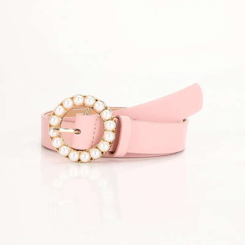 Multicolor Cute Wild Girls' Belt Dress Decoration Belt Jeans Strap