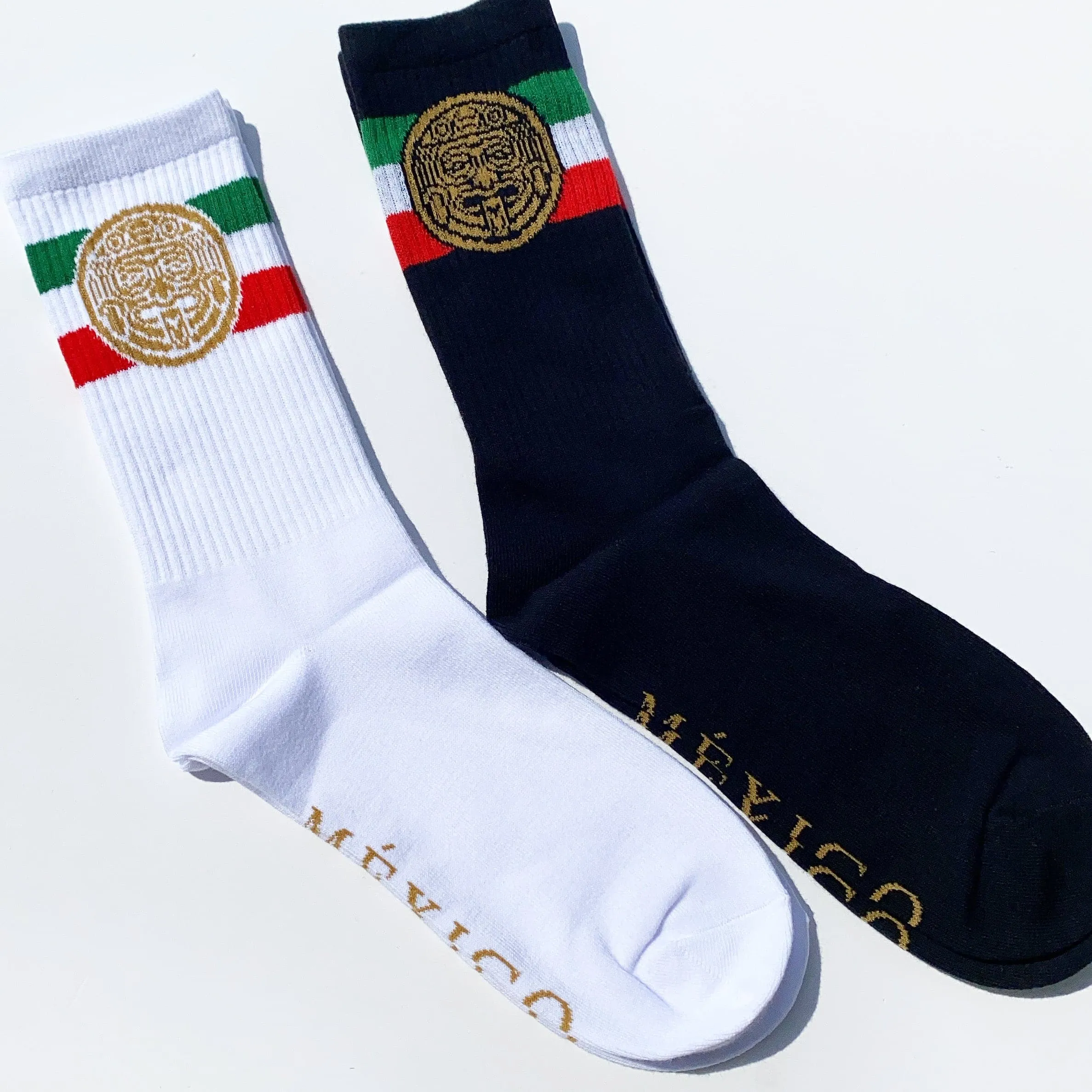 MÉXICO QUERIDO SOCKS 2 PCS BLACK/WHITE