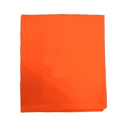 Orange Cotton Cloth for Puja | Multipurpose Use Pooja Cloth