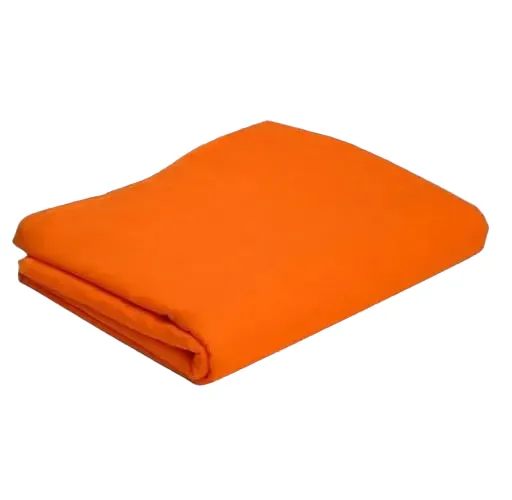 Orange Cotton Cloth for Puja | Multipurpose Use Pooja Cloth