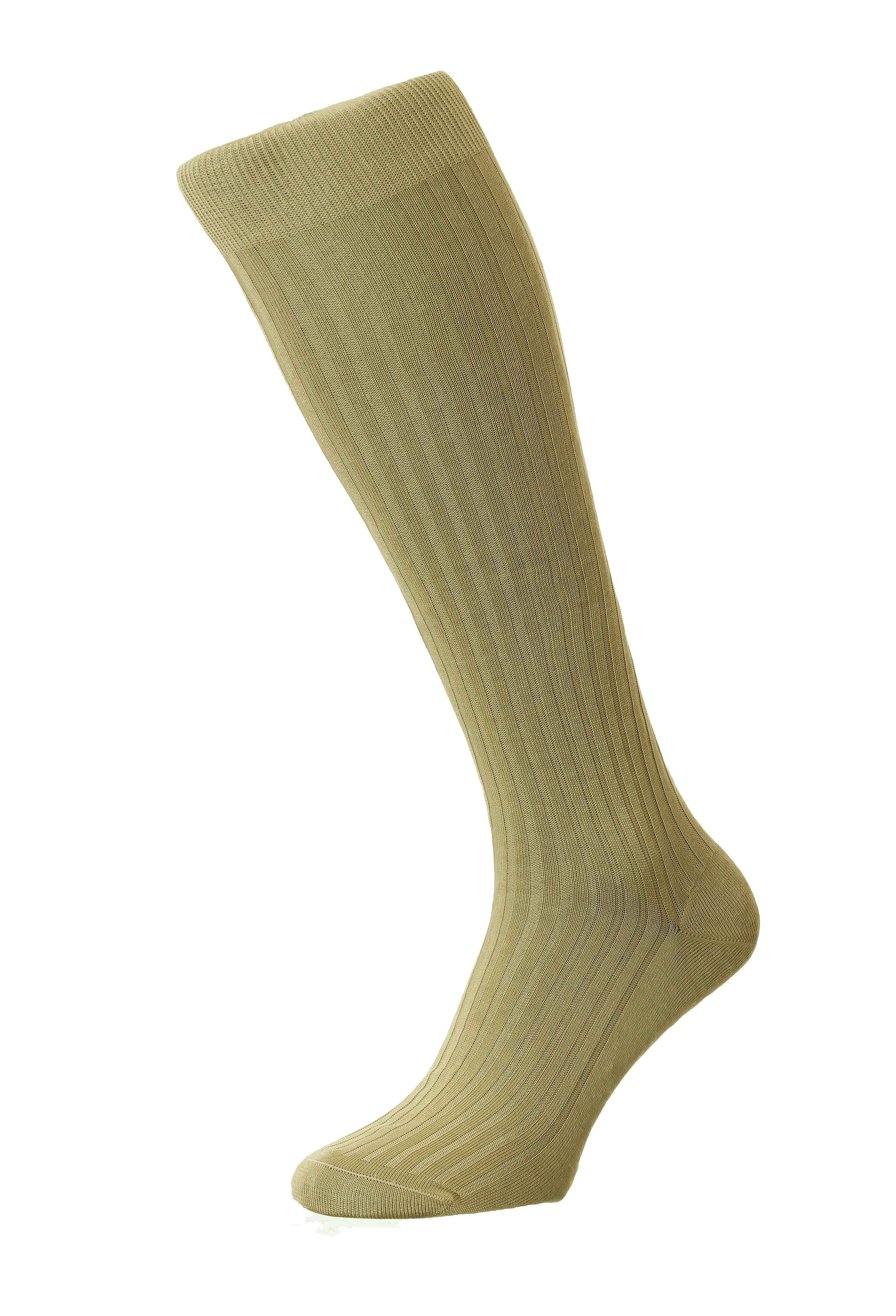 Pantherella Danvers Cotton Lisle Socks - Over the Calf