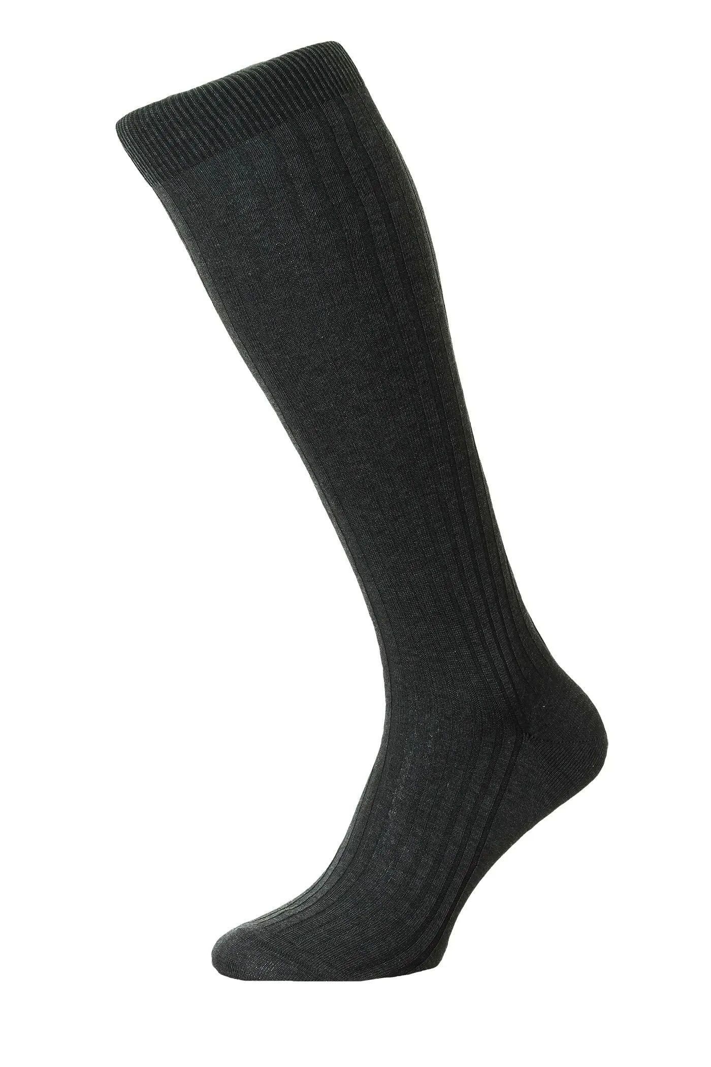 Pantherella Danvers Cotton Lisle Socks - Over the Calf