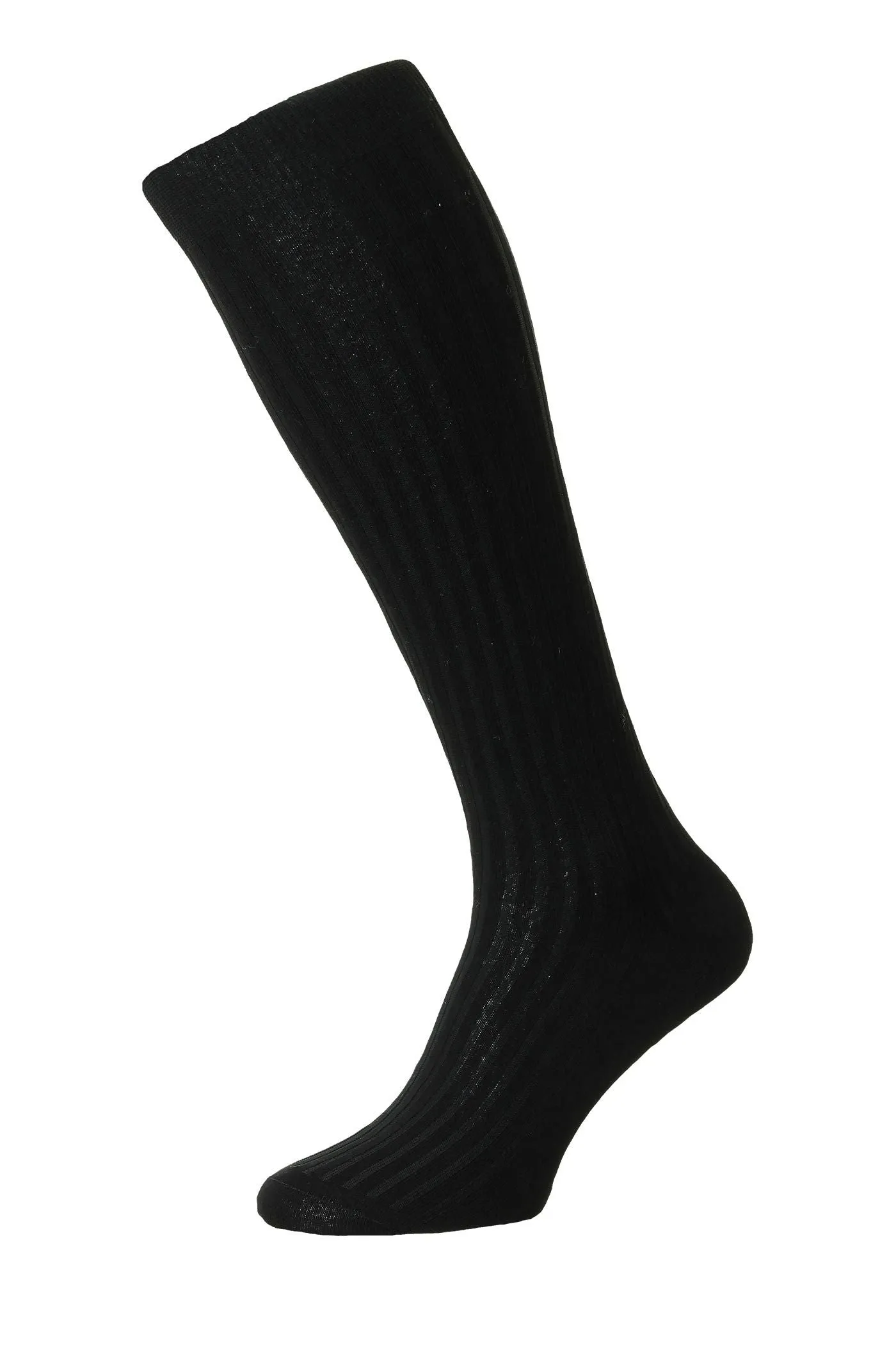 Pantherella Danvers Cotton Lisle Socks - Over the Calf