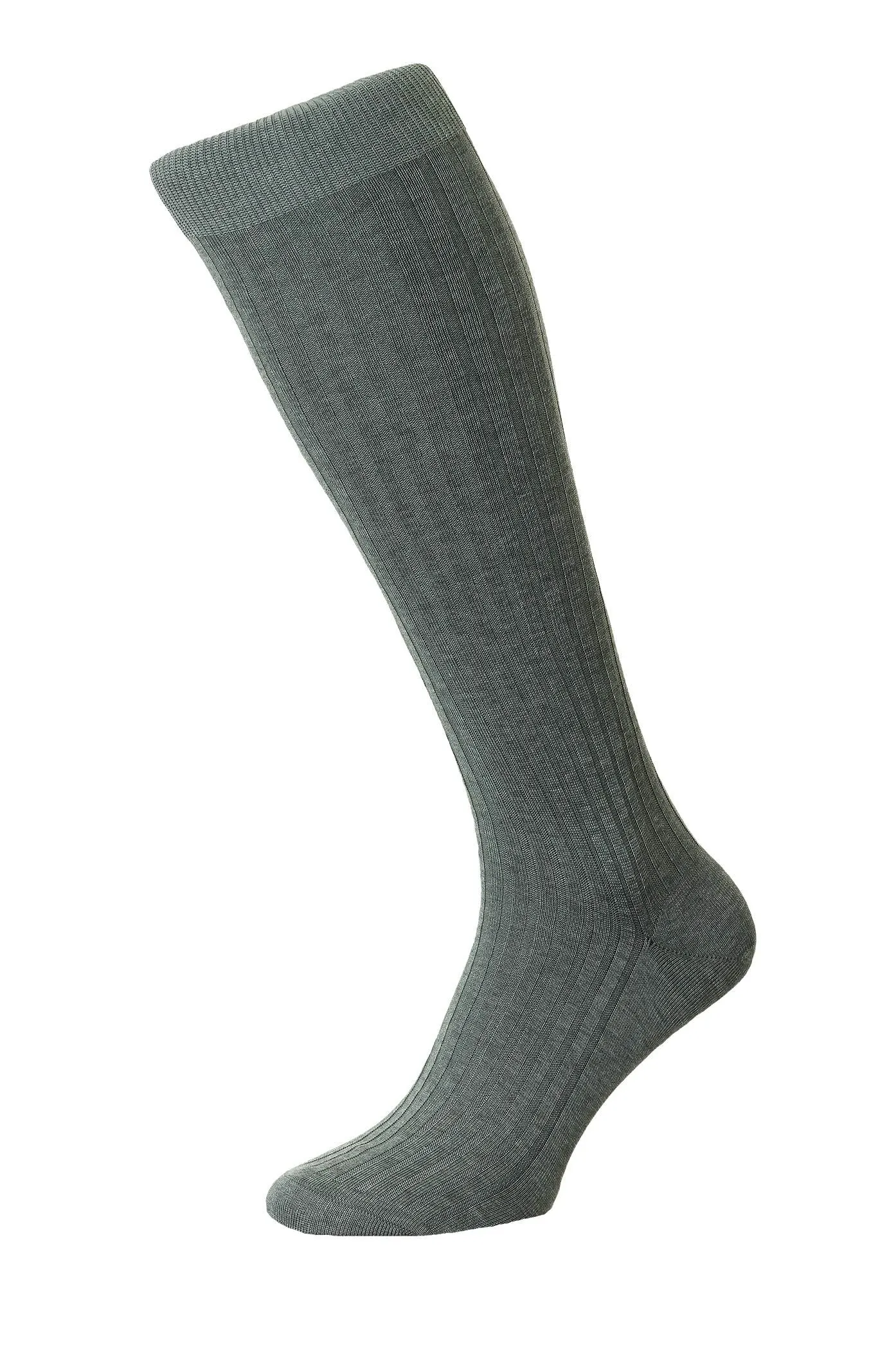 Pantherella Danvers Cotton Lisle Socks - Over the Calf
