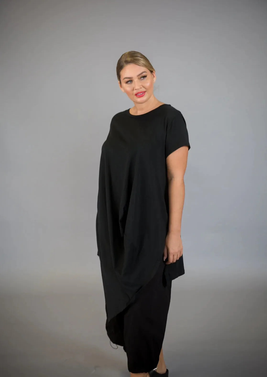 Paolo Tricot, WT220751  Side Ruch Tunic