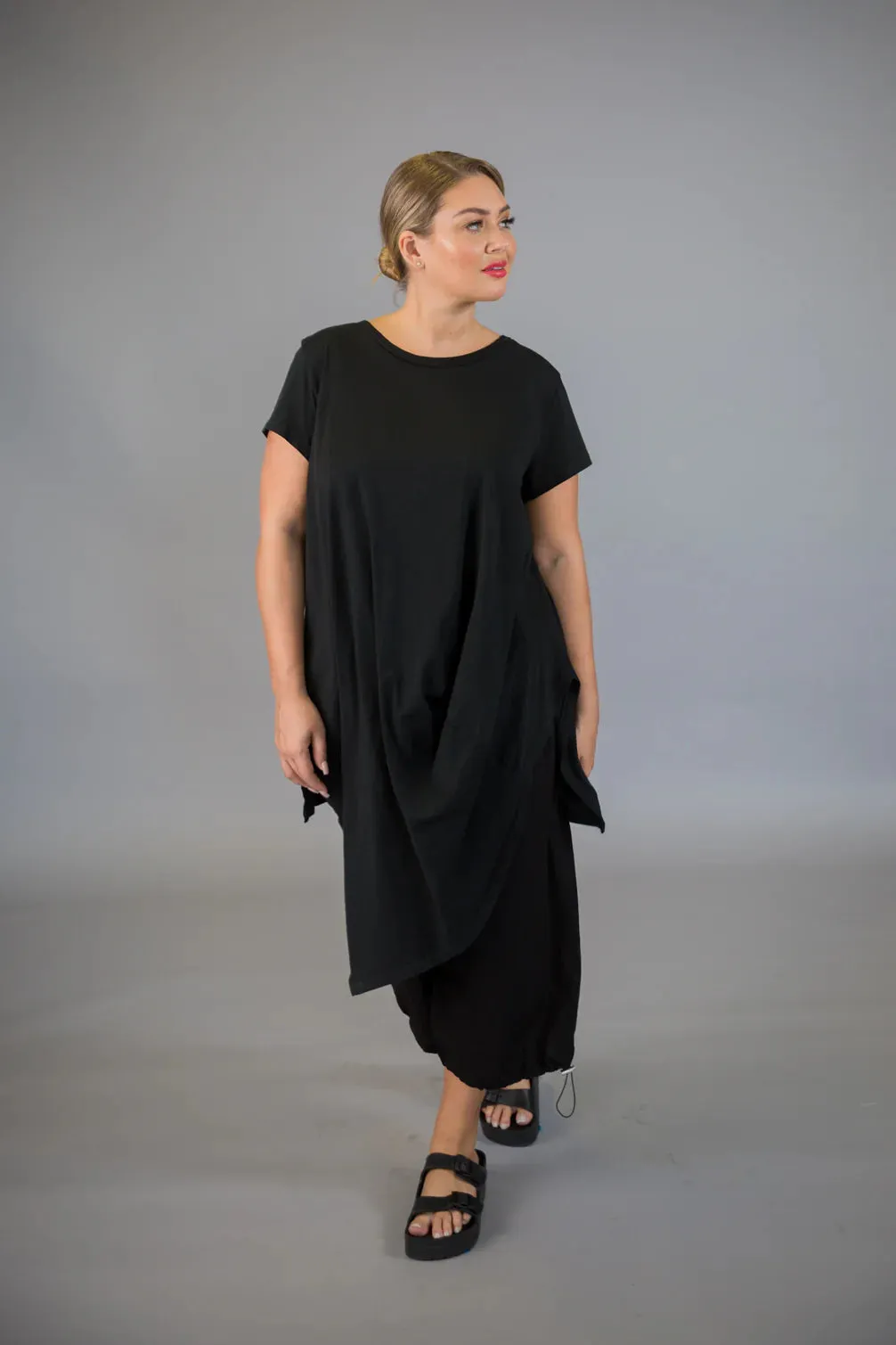 Paolo Tricot, WT220751  Side Ruch Tunic