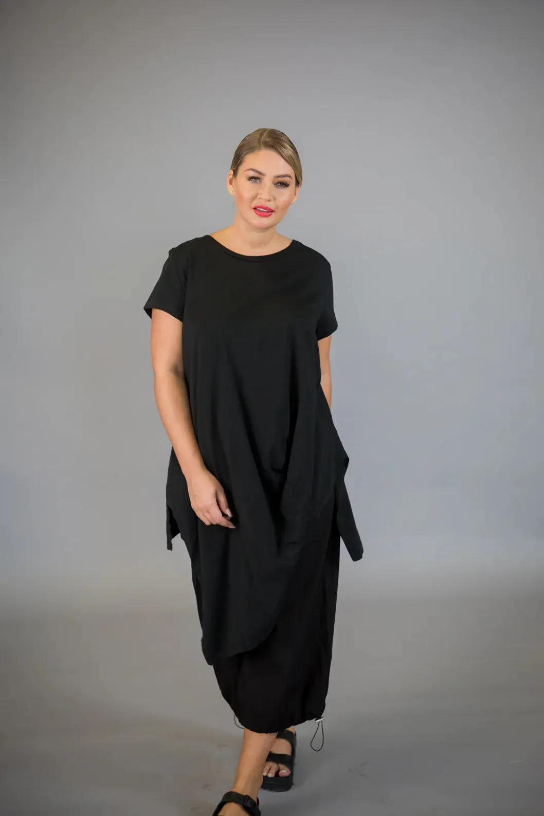Paolo Tricot, WT220751  Side Ruch Tunic