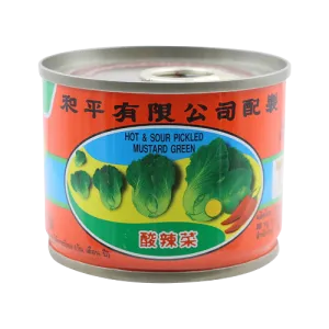 PIGEON Canned Hot & Sour Pickled Mustard Green 140g