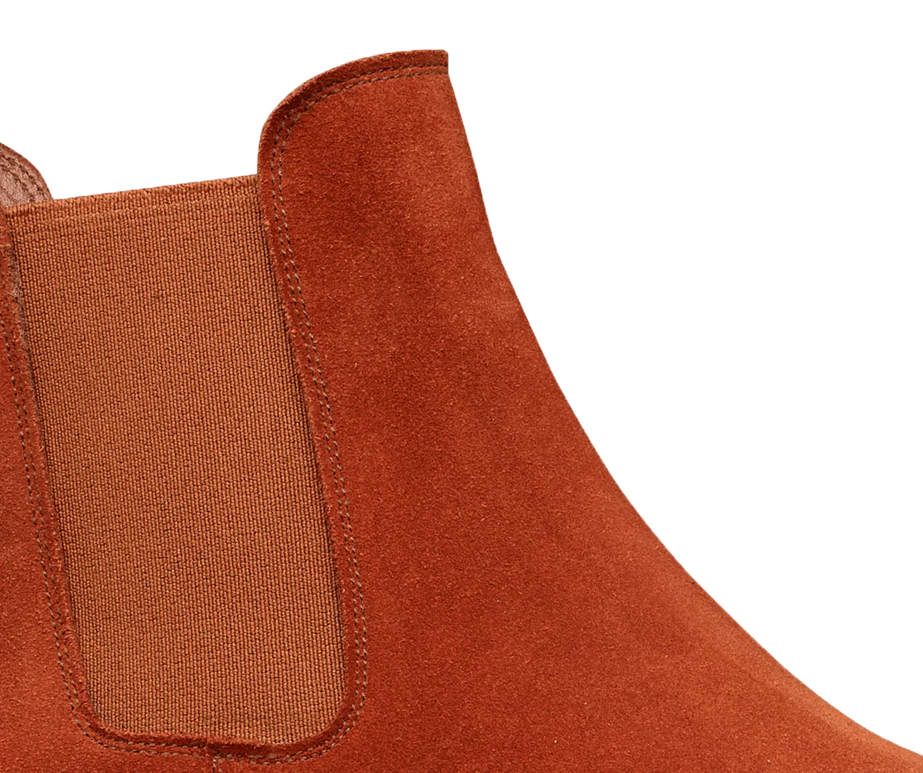Poppy Terracotta Suede