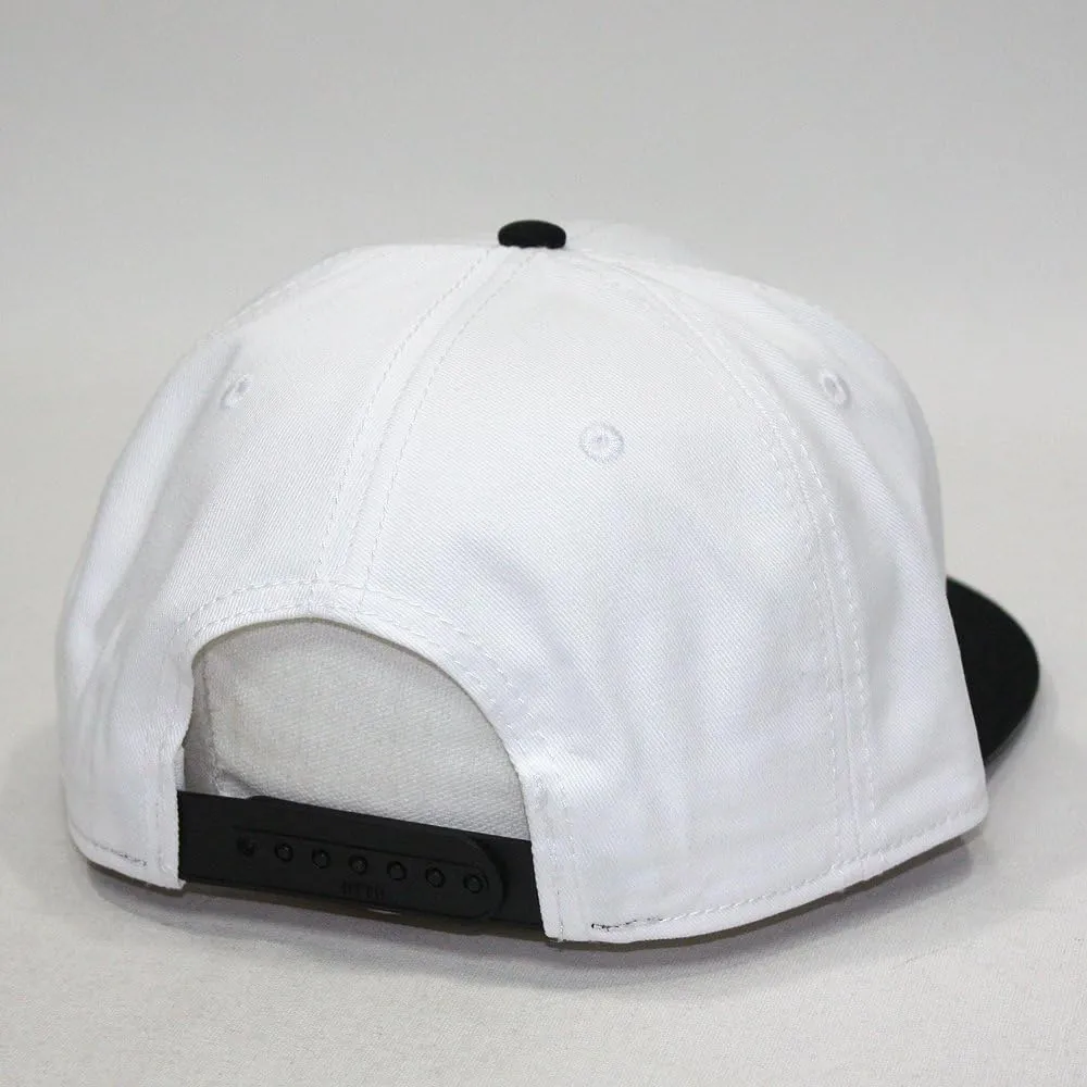 Premium Plain Cotton Twill Adjustable Flat Bill Snapback Hats Baseball Caps