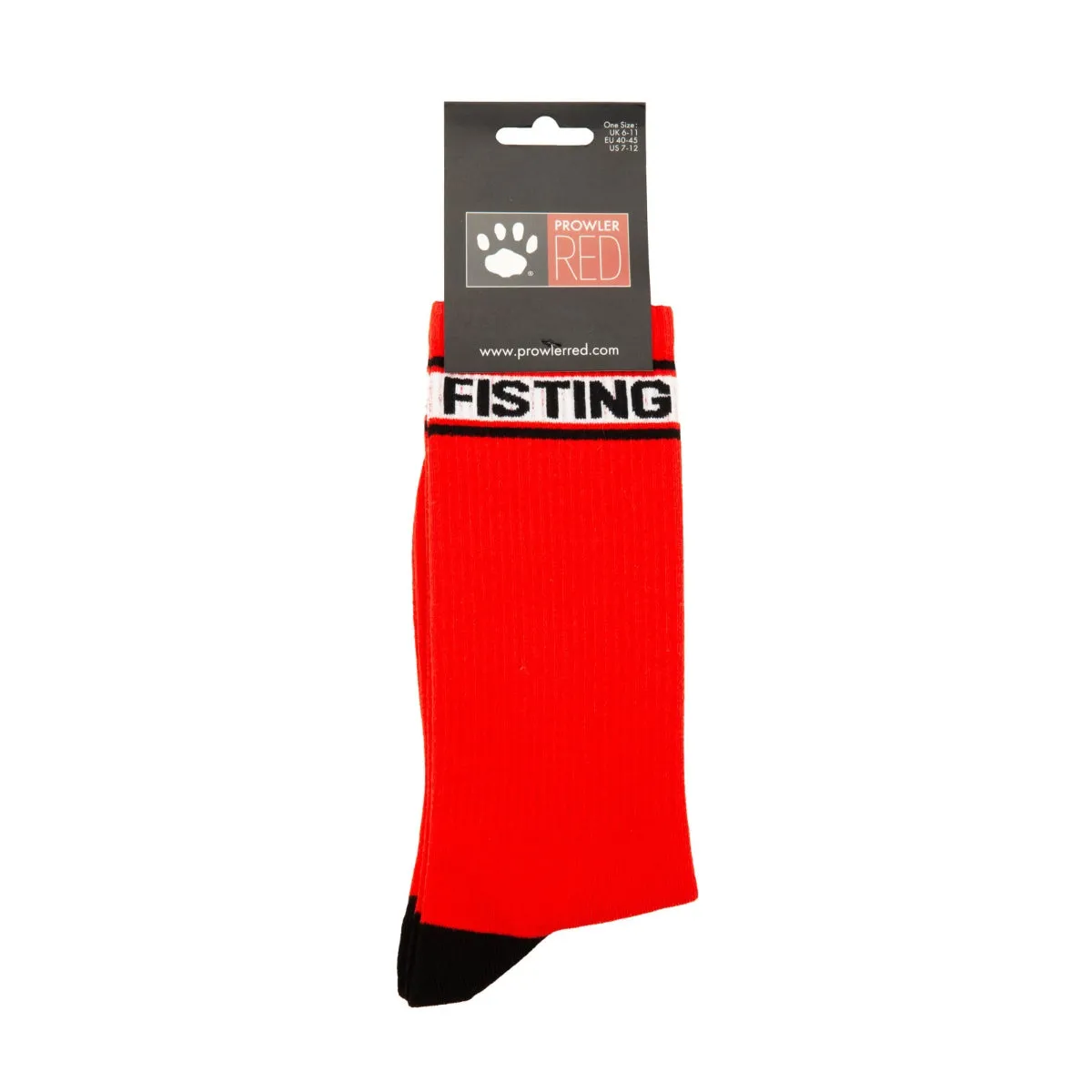 Prowler RED Fisting Socks Red Black White