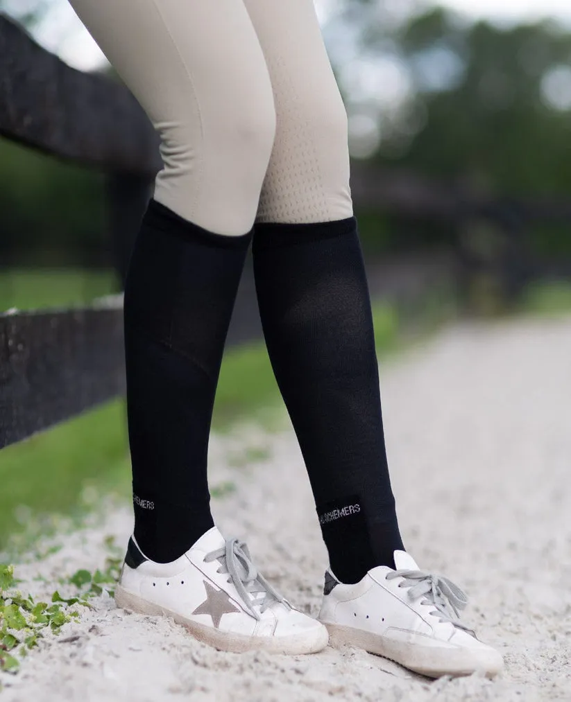 Simple Solids Pair & A Spare - Black Socks
