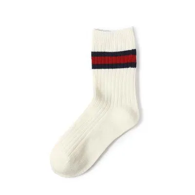 Sportish Line Minimalism Aesthetic Socks