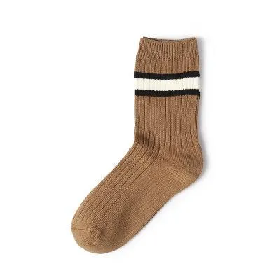 Sportish Line Minimalism Aesthetic Socks