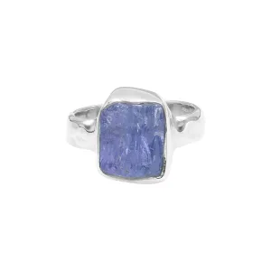 Starborn Tanzanite Crystal Ring in Sterling Silver