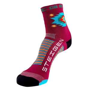 Steigen - Half Length Running Socks - Tribal