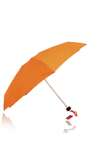 STRIPED Orange Printed Umbrella