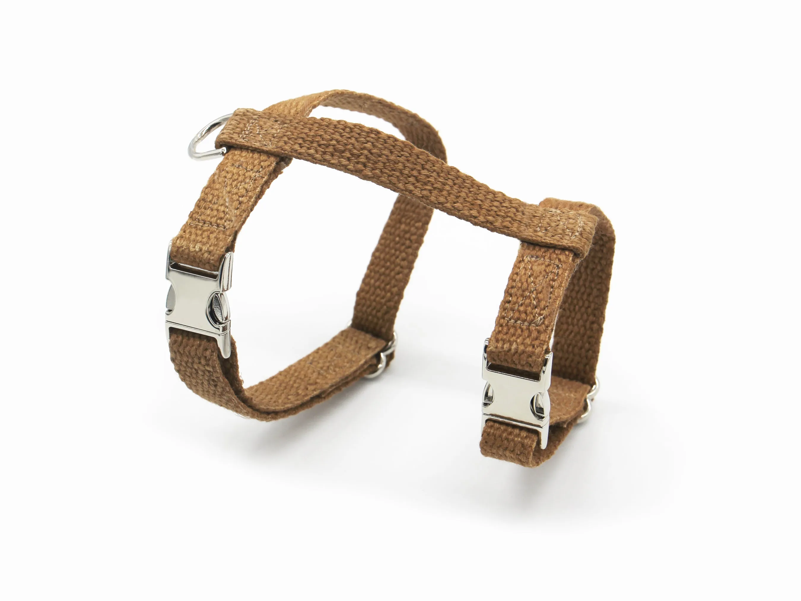 Tea-stained Just Hemp H-Style Cat Harness