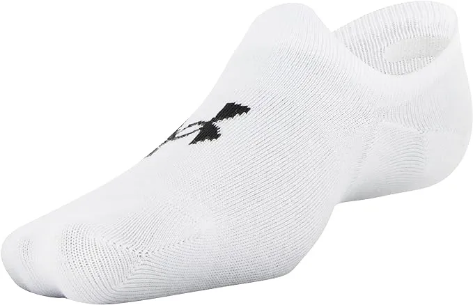 Under Armour Essential Ultra Low 3-Pack White