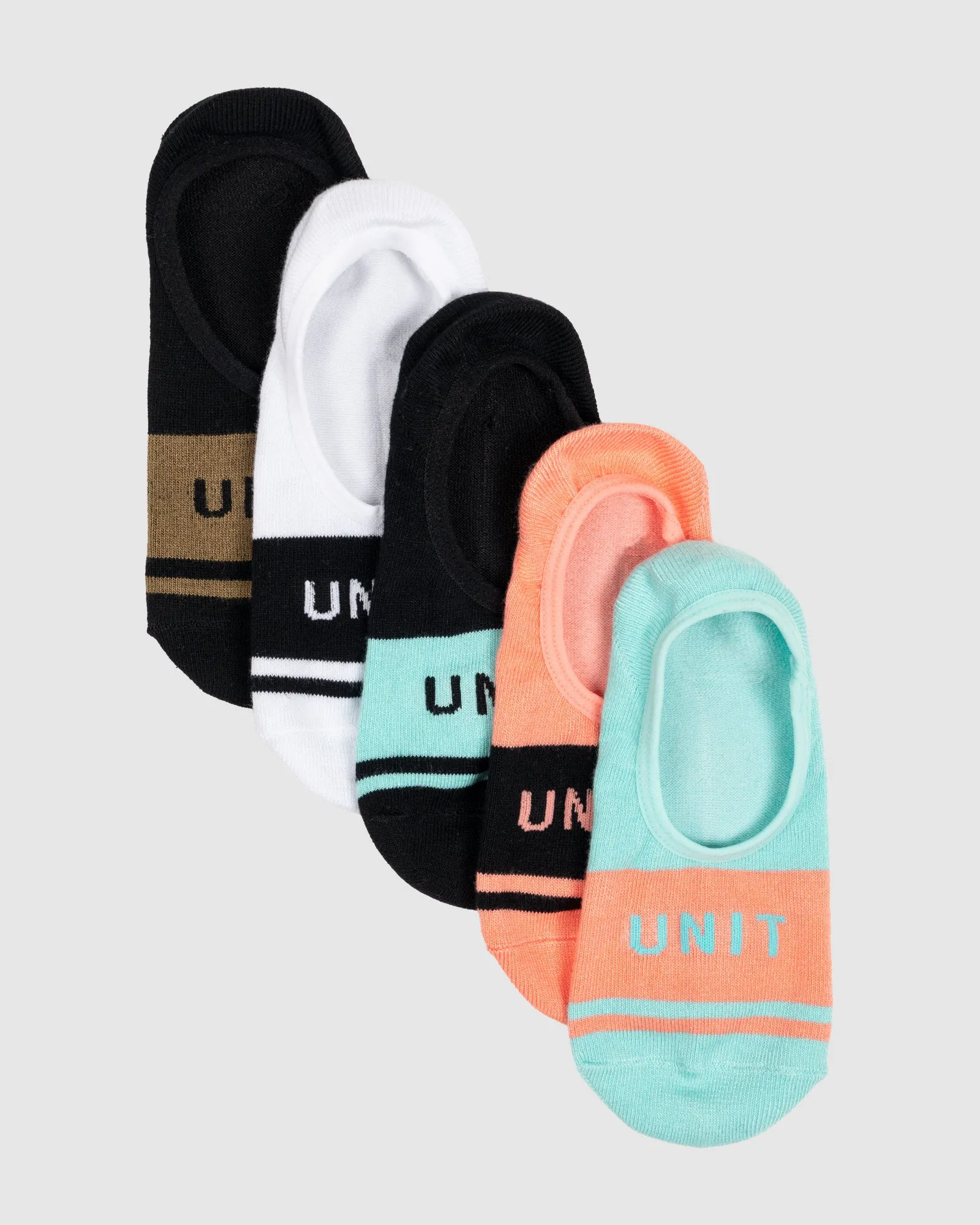 Unit Ladies 5 Pack Equip Sock