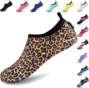 VIFUUR Water Sports Shoes Barefoot Quick-Dry Aqua Yoga Socks Slip-on for Men Women