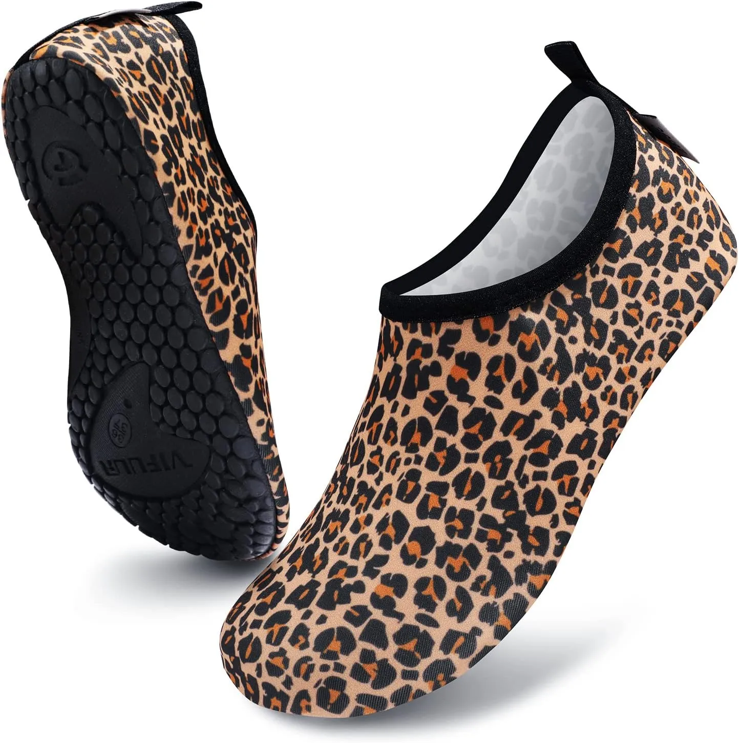 VIFUUR Water Sports Shoes Barefoot Quick-Dry Aqua Yoga Socks Slip-on for Men Women