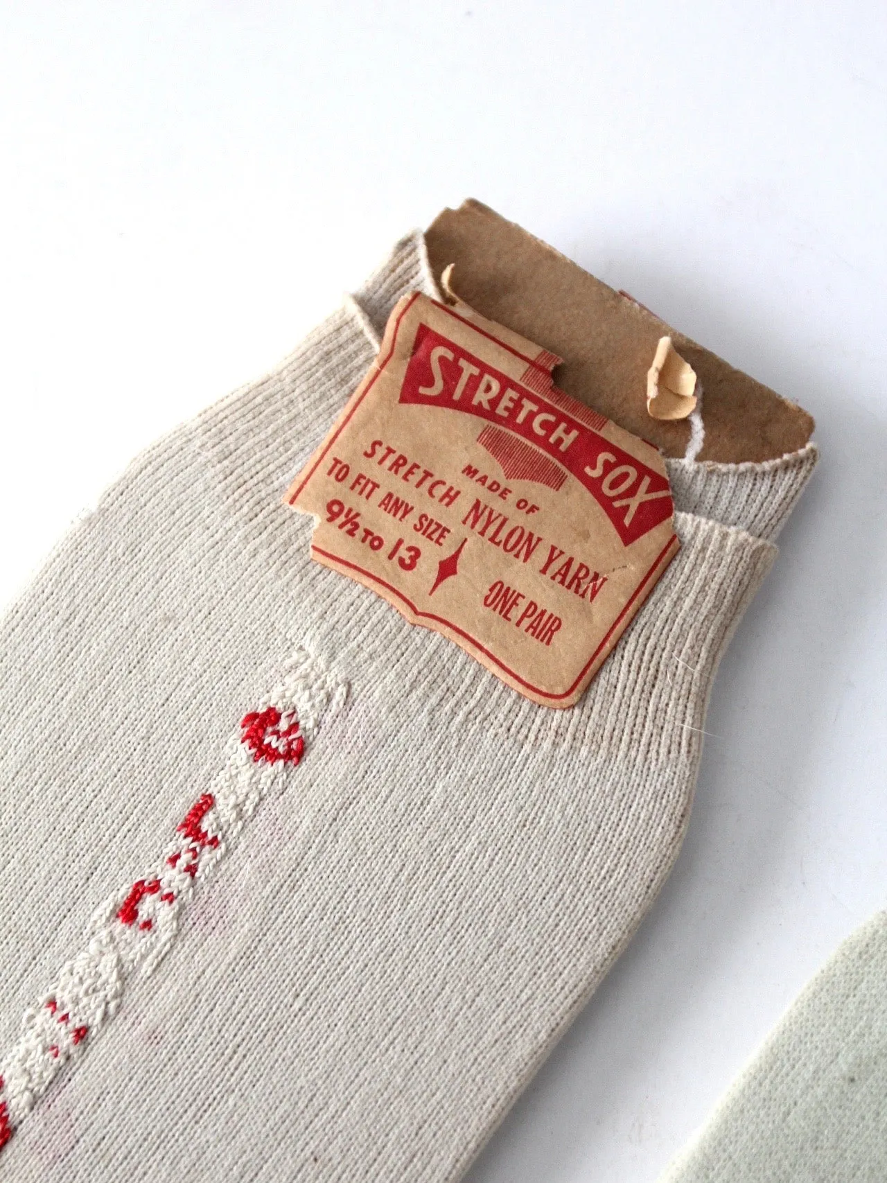 vintage pair of socks - set of 2
