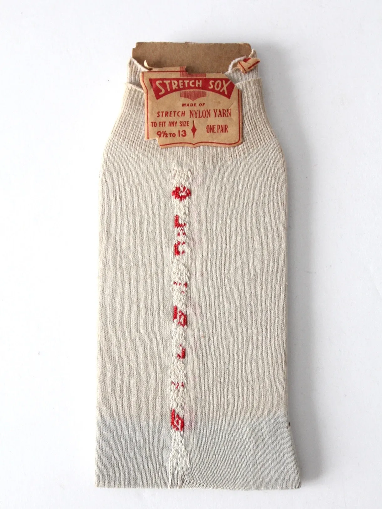 vintage pair of socks - set of 2