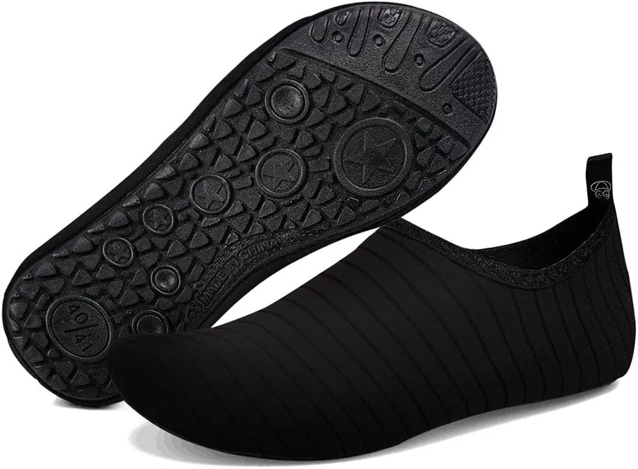 WateLves Womens and Mens Kids Water Shoes Barefoot Quick-Dry Aqua Socks for Beach Swim Surf Yoga Exercise