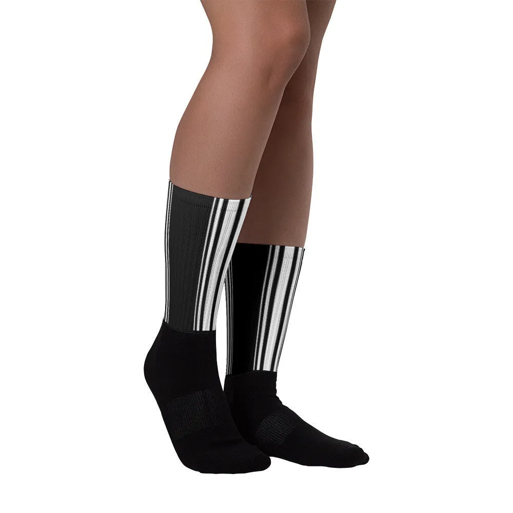 Windrush Black Foot Socks by Robert Bowen