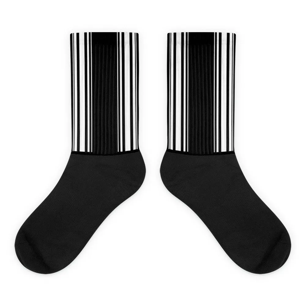 Windrush Black Foot Socks by Robert Bowen