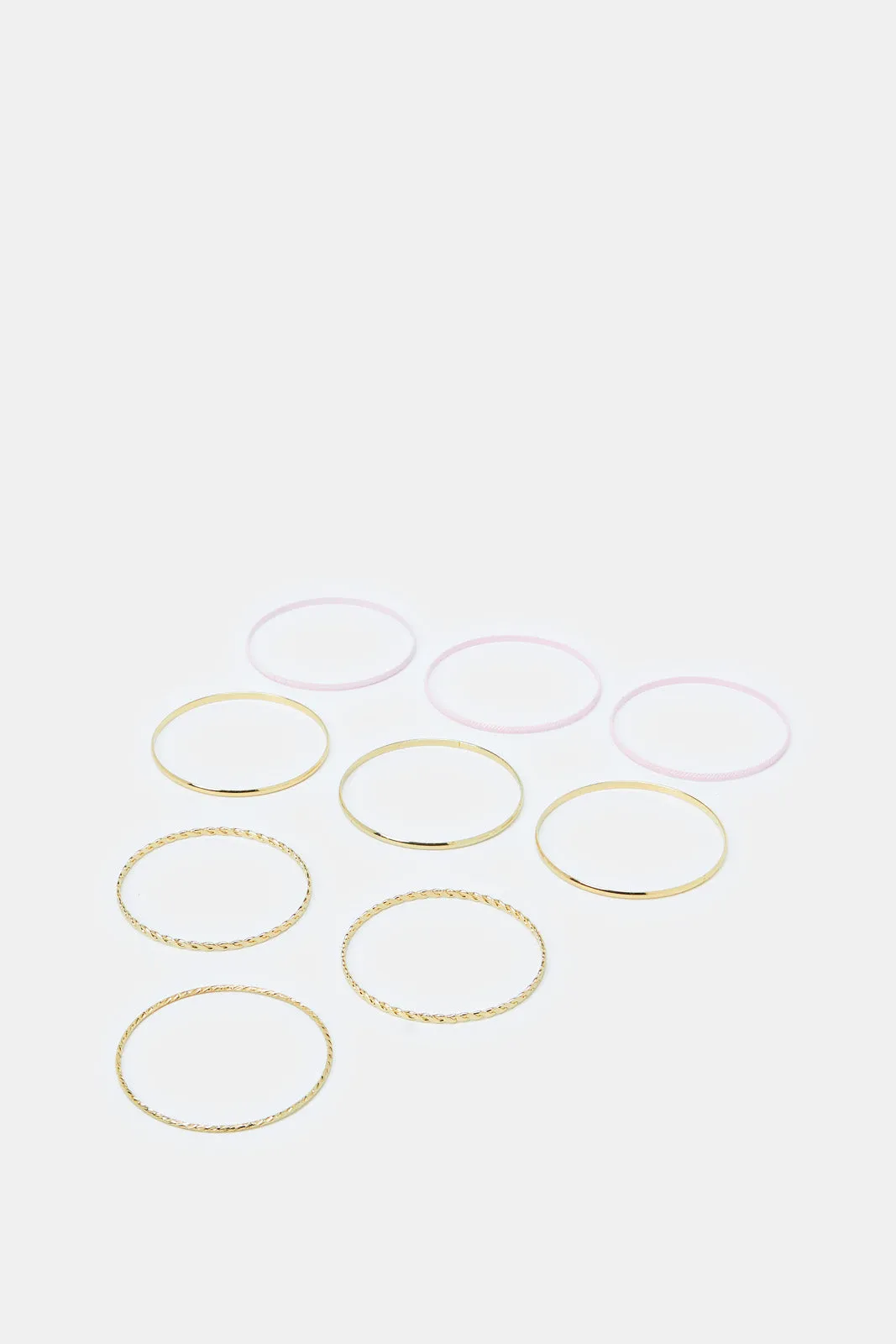 Women Assorted Bangle Set (9 Piece)