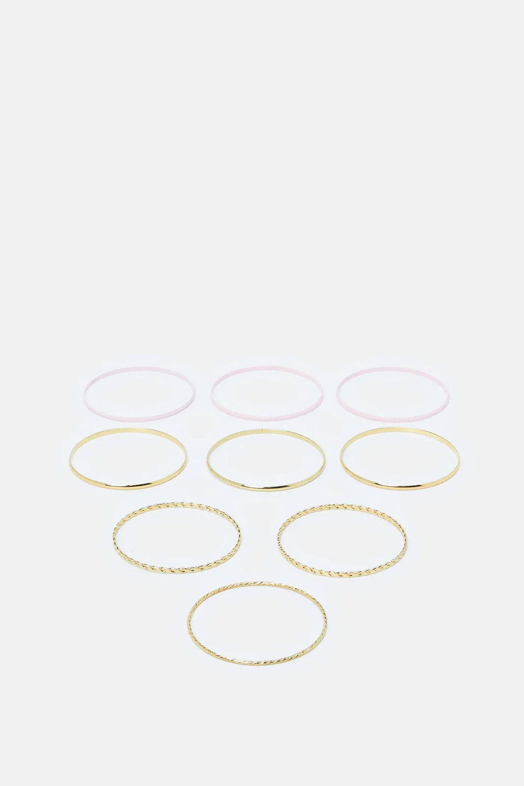 Women Assorted Bangle Set (9 Piece)