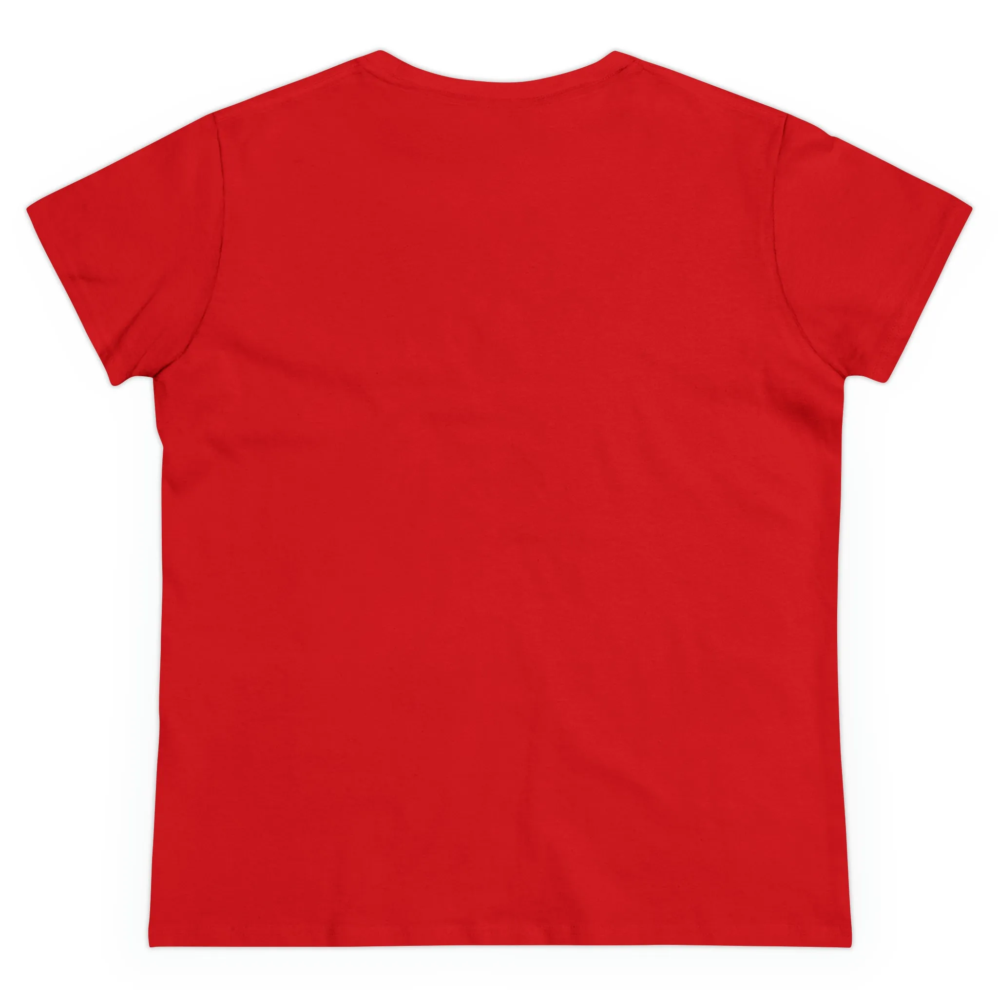 Women's Midweight Cotton Tee Queen Building her Empire