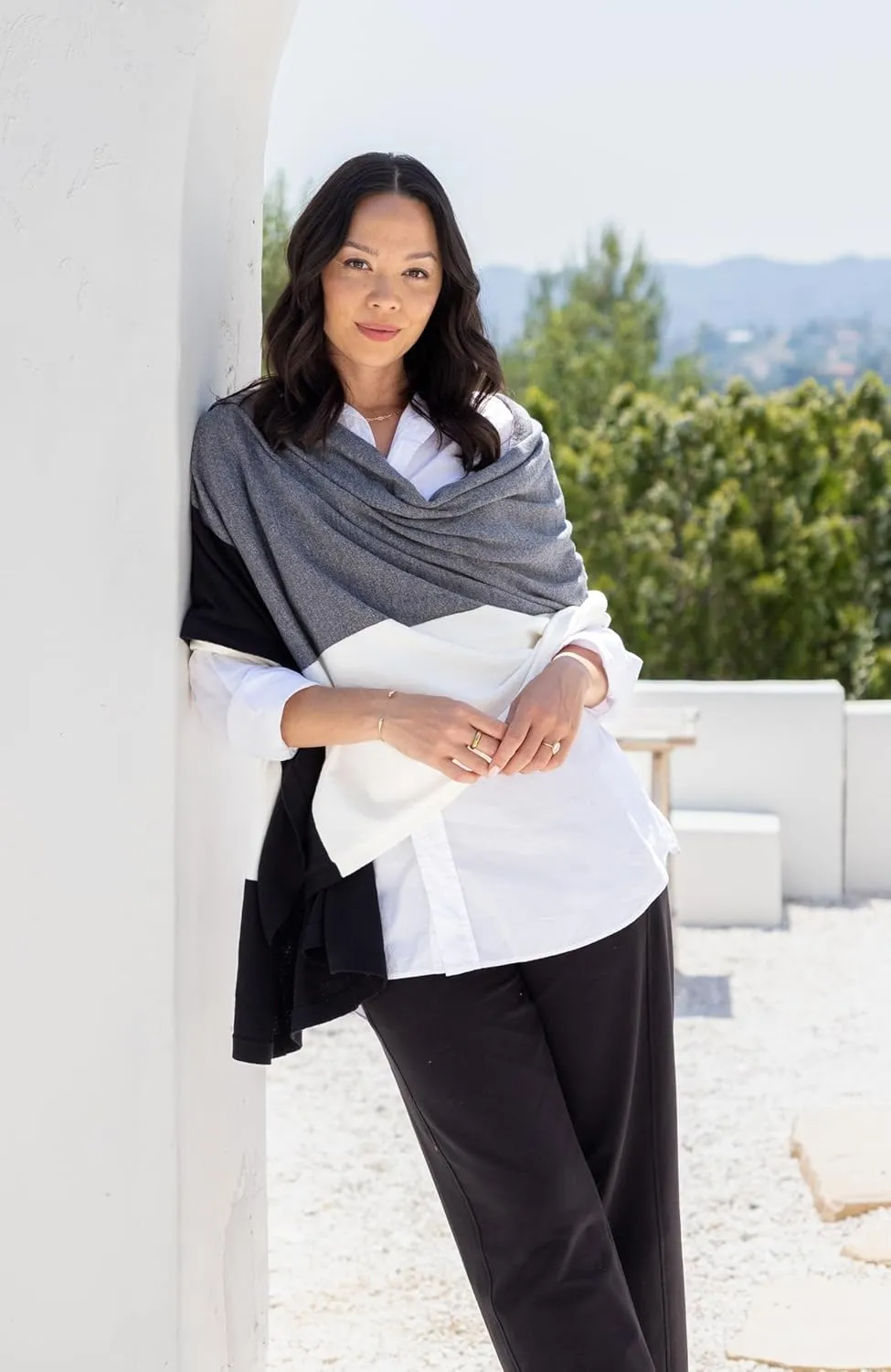 zestt Dreamsoft Travel Scarf, Wrap and Shawl for Women, Organic Cotton